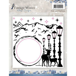 Embossing folder - Amy Design - Vintage Winter