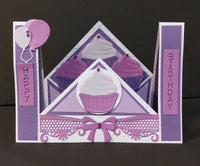 Craftzone - Pre Scored Cards - Diamond Fold Card pkt 5