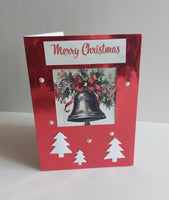 Craftzone - Pre Scored Cards - Mini Tree Cutout Tri Fold Card pkt 5