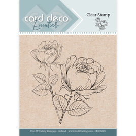 Card Deco Essentials Clear Stamp - ROSE