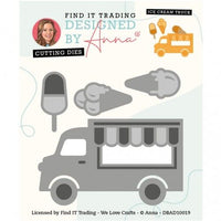 Designed by Anna - Mix and Match Cutting Dies - Ice Cream Truck