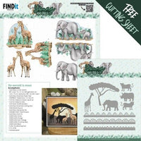 Dies - Yvonne Creations - Young and Wild - Wildlife Borders and animals