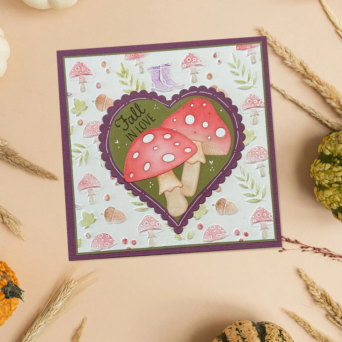 Vaessen Creative • Embossing Folder Autumn Icons| Craftzone Australia