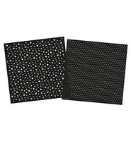 Santoro Gorjuss - Collectable - Mask/Stencils - Dots & hearts/leaves Gorjuss Essentials nr.269