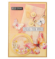 Studio Light- designer Mixed Paper Pad Envelopes, Cards Spring Meadow 36 sheets