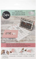 Sizzix • Accessory Sticky Grid Sheets 6" x 8 1/2" 5 Pack
