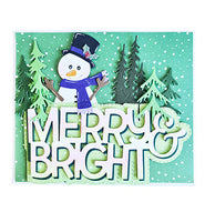 StudioLight Creative CraftLab Friendz Cutting Dies – Wordz XL Merry & Bright