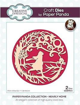 Creative Expressions die  - Paper Panda Collection -Nearly Home