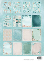 Studio Light  - Essentials - A4 Die-Cut Paper Pad Ocean Boho
