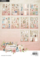 
              Studio Light  - Vintage Diaries - Die-cut Paper Pad - Vintage Elements
            