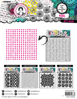 ABM - Mask Dotty Dreams Signature Collection 203.2x203.2x1mm 1 PC nr.208