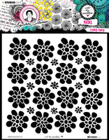 ABM - Mask Flower Power Signature Collection 203.2x203.2x1mm 1 PC nr.210