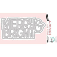 StudioLight Creative CraftLab Friendz Cutting Dies – Wordz XL Merry & Bright