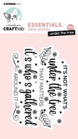Studio Light •CCL Clear Stamp Under The Tree Essentials 1 PC
