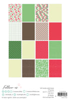 Studio Light •CCL Design Paper Pad Home For Xmas Friendz 24 SHEETS