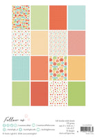 Studio Light •CCL Design Paper Pad Shop Till You Drop Friendz 24 SHEETS