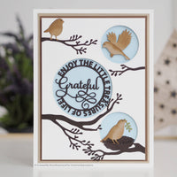 Creative Expressions -  Craft Dies By Sue Wilson-Circle Sayings Grateful