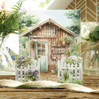 Hunkydory - Pop-Up Stepper Cards - The Garden Shed