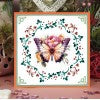 3D Push Out Sheet - Berries Beauties - Flutter Flair - Orange Flutters