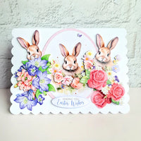 Katy Sue - 3D Die-Cut - Chicks & Bunny