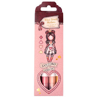 GOR- Gorjuss Lost in Wonderland Fiber Brush Markers Reds, Pink, Yellow