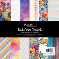 Paper Rose - Rainbow Twirl 6x6 Paper Collection