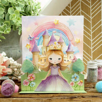 Hunkydory - POP-UP STEPPER CARD : THE PRINCESS CASTLE