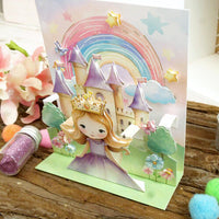 Hunkydory - POP-UP STEPPER CARD : THE PRINCESS CASTLE