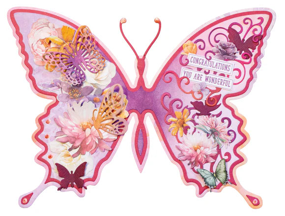 Studio Light - Essentials - A4 Die-Cut Paper Pad - Blooming Flowers ...