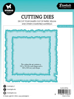 Studio Light • Cutting Die Torn Edge Squares Essentials 6 PC