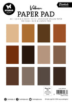 Studio Light • Essentials Vellum/Parchment/Pergamano Paper Pad Shades of Brown 24 SHEETS
