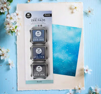 Studio Light • Essentials Water-Reactive Ink Pads Blues
