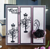 Tattered Lace Dies -Mannequin Die Set