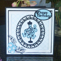 Tattered Lace Dies -Mannequin Die Set