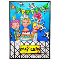 Art by Marlene -  Clear Stamps - "Party Elephant"  - Signature Collection nr.507