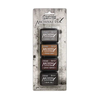 Ranger • Tim Holtz Distress Archival mini ink pad Kit 3| Craftzone ...