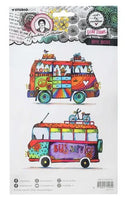 ABM Clear Stamp  - Studio Light - Hippie Busses - Signature collection