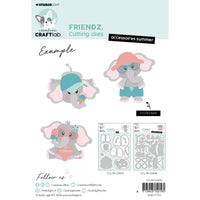 Creative Craftlab • Friendz Cutting Die - Accessoires summer
