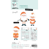 Creative Craftlab • Friendz Cutting Die Misses Santa