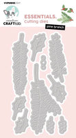 Studio Light - Creative Craftlab -  Pine Branch Essentials cutting die set