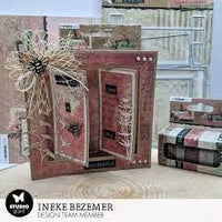 Studio Light - Natures Dream Cutting Dies Square Duo Flip Card