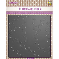 Nellie Snellen • 3D Embossing Folder & Stencil Set - Birdfeet