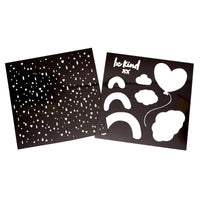 GOR- Gorjuss - be kind collection - Mask & Stencils pkt 2 designs.