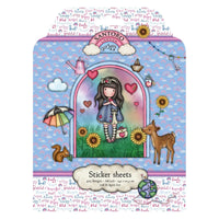 GOR- Gorjuss - be kind collection - Sticker Sheets pkts 12 sheets