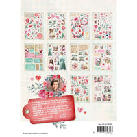 Studio Light •Jenine's Mindful Art Die-Cut Paper Pad Sending You Love Paper Elements