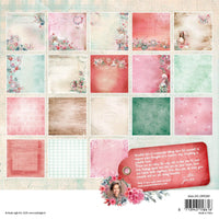 Studio Light •Jenine's Mindful Art Designer Paper Pad Sending You Love Backgrounds