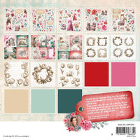 Studio Light •Jenine's Mindful Art Mixed Paper Pad Sending You Love Vellum, Unicolor & Elements