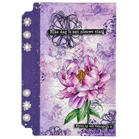 Studio Light -  JMA Water-reactive Ink Pads Victorian Dreams Peonies Purples & Pink