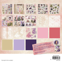 Studio Light - JMA Mixed Paper Pad Victorian Dreams Vellum, Unicolor & Elements