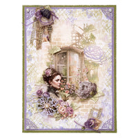 Studio Light - JMA Mixed Paper Pad Victorian Dreams Vellum, Unicolor & Elements